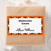 Étiquette Modèle de sachets de traitement (En situation)