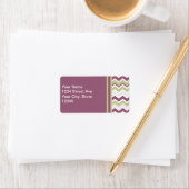 Étiquette Modèle des couleurs tendance 2013 (En situation)