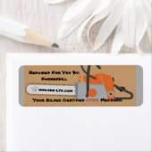 Étiquette MODÈLE PERSONNALISABLE (En situation)