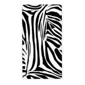 Étiquette Modèle Zèbre (Devant)