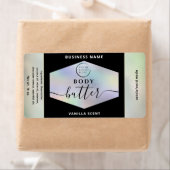 Étiquette Modernisez votre logo cadran holographique corps b (En situation)