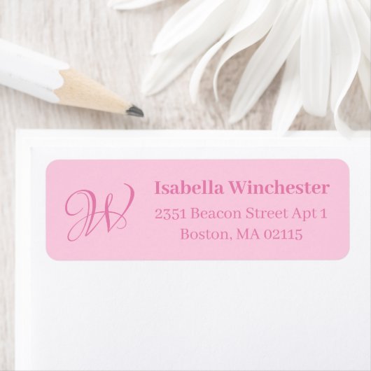 Étiquette Mois de sensibilisation au cancer du sein rose mon (En situation)