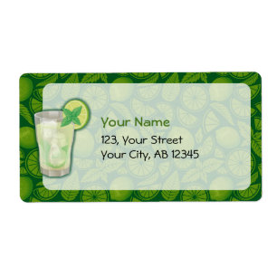 Étiquette Mojito