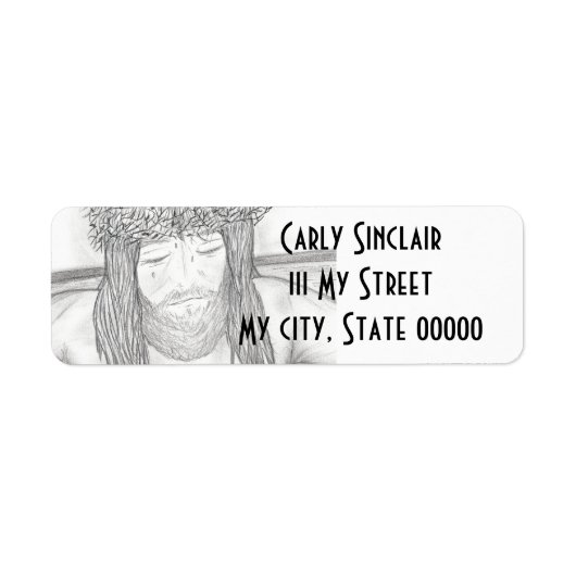 Étiquette Mon Seigneur (Devant)