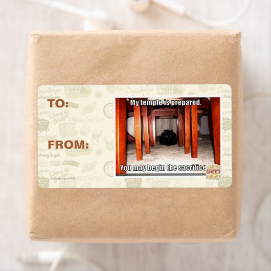 Étiquette Mon temple est préparé. (En situation)