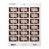 Étiquette Mona Lisa (Feuille entière)