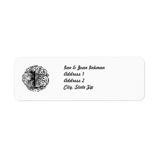 Étiquette Monarchie "I" (Devant)