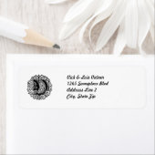 Étiquette Monarchie "V" (En situation)