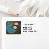 Étiquette Monet Water Lys Pond Nénuphars Peinture (En situation)