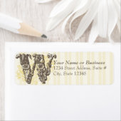 Étiquette Monogram (En situation)