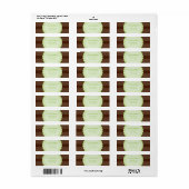 ÉTIQUETTE :: monogramme2 2L (Feuille entière)