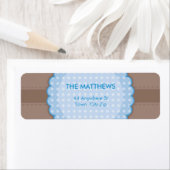 ÉTIQUETTE :: monogramme2 4L (En situation)