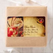 ÉTIQUETTE MONOGRAMME ARCHANGEL GABRIEL (En situation)