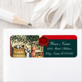 ÉTIQUETTE MONOGRAMME DE GRAINE ANTIQUE VINEYARD HARVEST WAX (En situation)