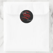 Étiquette monographique personnalisé (Sac)