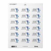 Étiquette Monster à la fin de cette histoire | Grover (Feuille entière)