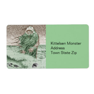 Étiquette Monster Nokken sortant de l'eau