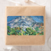 Étiquette Mont Sainte Victoire Au-Dessus de Tholonet, Paul C (En situation)