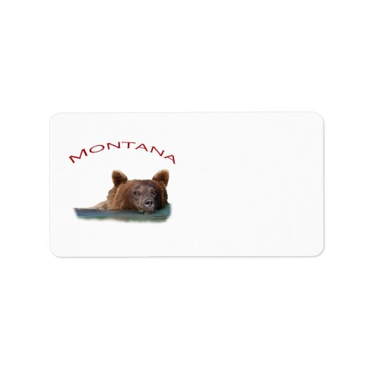 Étiquette Montana (Devant)