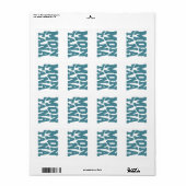 Étiquette Montana (Feuille entière)