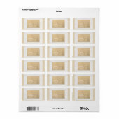 Étiquette Montée en papier mouton (Feuille entière)