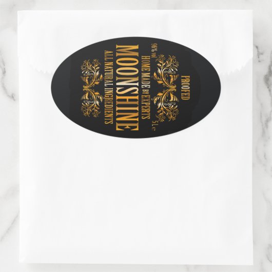 Étiquette Moonshine (Sac)