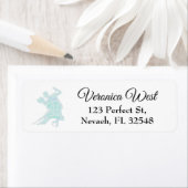 Étiquette Mot de danse Art Couple Bachata Salsa (En situation)