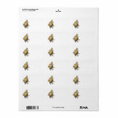 Étiquette Moth (Feuille entière)
