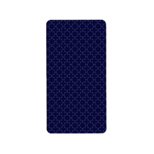 Étiquette Motif géométrique islamique