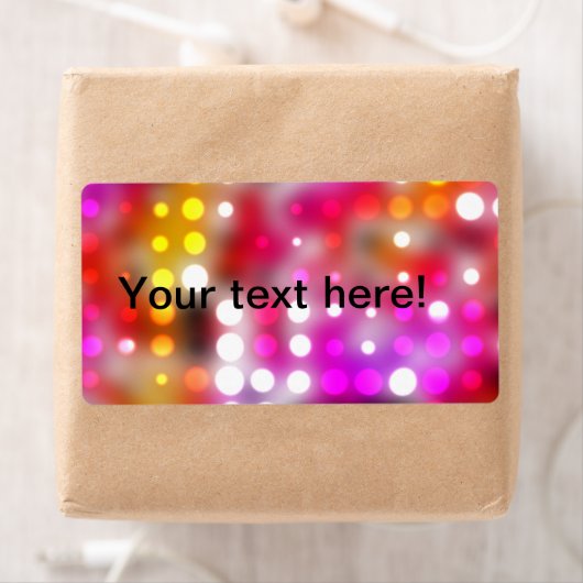 Étiquette Motif point (En situation)