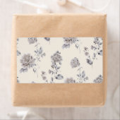 Étiquette Motif rose Pastel (En situation)