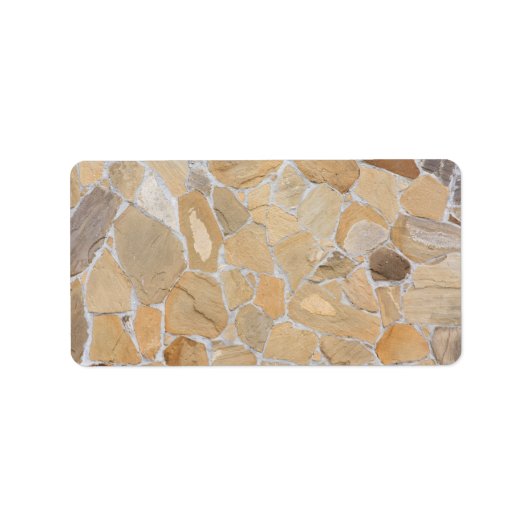 Étiquette Motif Stony (Devant)