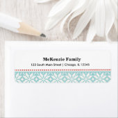 Étiquette Motif tronqué (En situation)