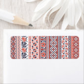 Étiquette Motifs de conception de point de croix (En situation)