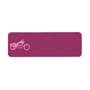 Étiquette moto-309413 moto moto rose moto