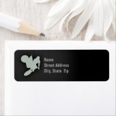 Étiquette Motocross gris cendré (En situation)