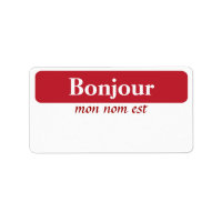 Mots clés Nom Bonjour