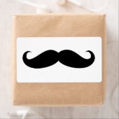 Étiquette Moustache déguiser drôle (En situation)