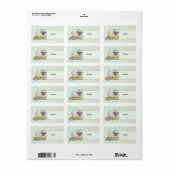 Étiquette Mouton du pâturage (Feuille entière)
