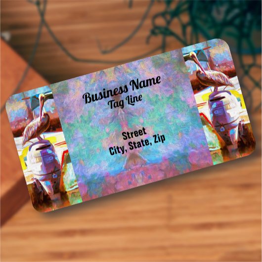 Étiquette Muelle Los Peines Pelican 0463 Adresse