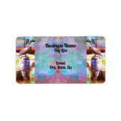 Étiquette Muelle Los Peines Pelican 0463 Adresse (Devant)