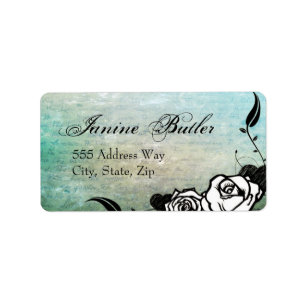 Étiquette Muerte Day of Dead Calaveras Sugar Skull Art