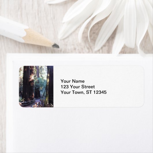 Étiquette Muir Woods (En situation)