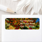 Étiquette Mulberry Tree Van Gogh Art (En situation)