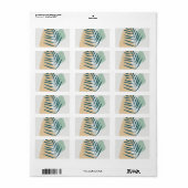 Étiquette Mur botanique (Feuille entière)