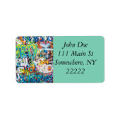 Étiquette Mur de graffitis hommage à Prague (Devant)