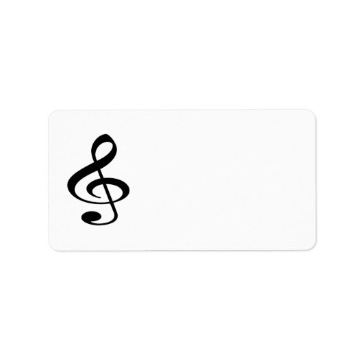 Étiquette Musique (Devant)