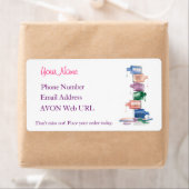 Étiquette My AVON Joli ! (En situation)