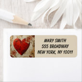 Étiquette My Heart  (En situation)