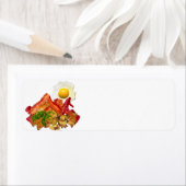 Étiquette My Kettchoup Gone Squatchin pour décodeur de bacon (En situation)